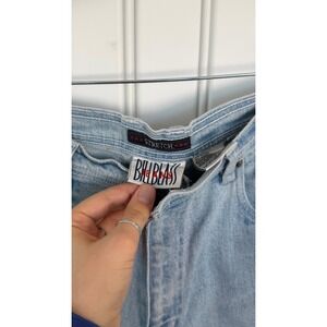 Vintage VTG BillBlass jeans light wash 90s denim stretch cotton Bill Blass